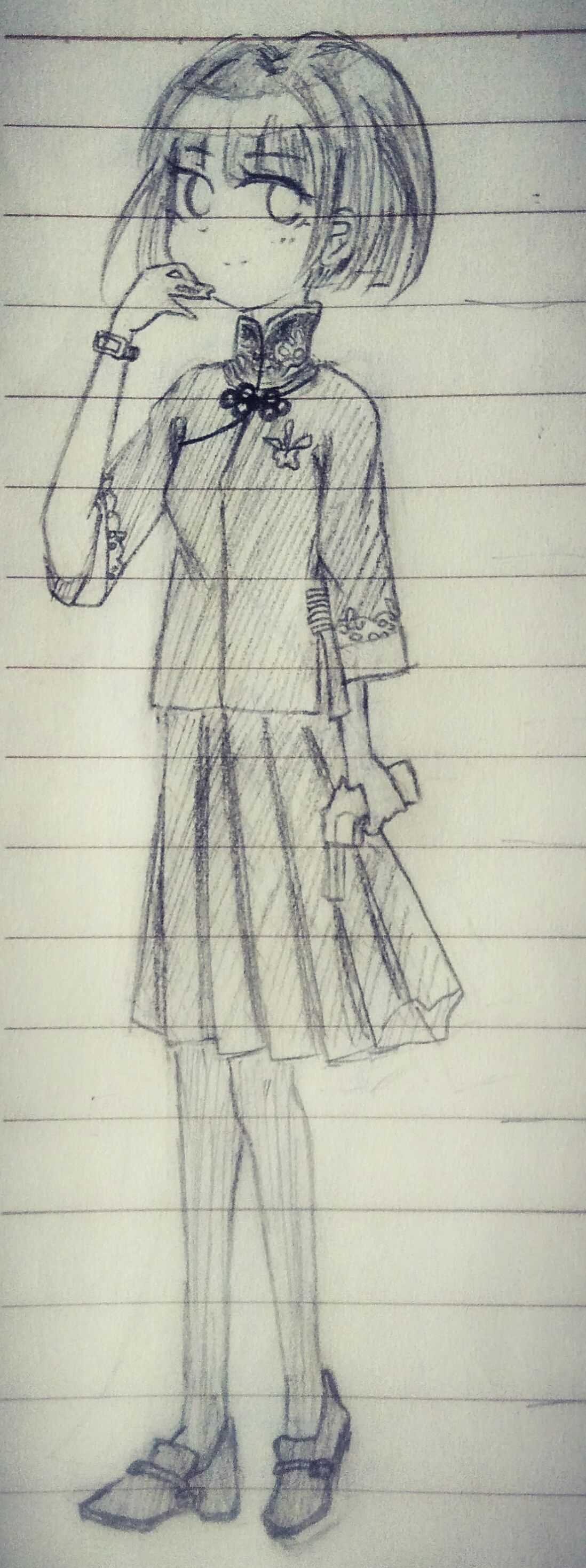 中國校服的百年史-插畫