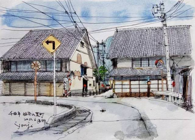 最系統的風景建筑手繪教程