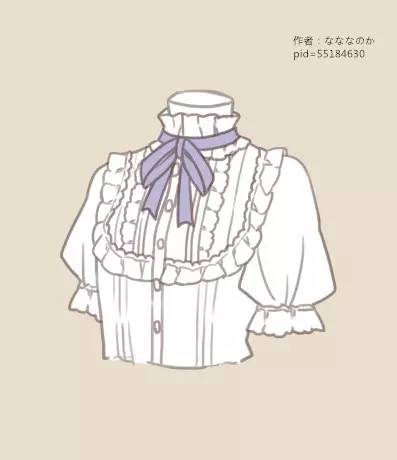 畫女式襯衫插畫教程