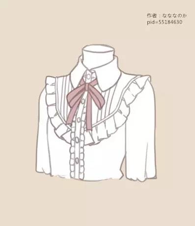 畫女式襯衫插畫教程
