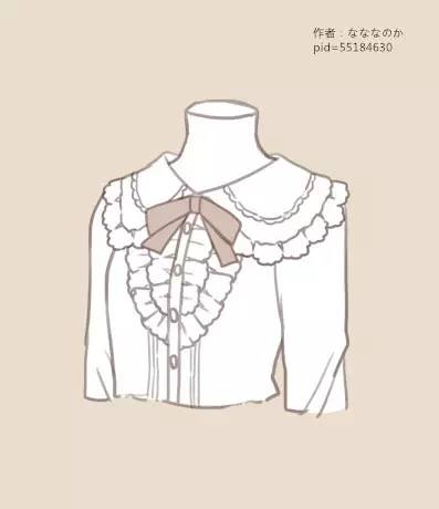 畫女式襯衫插畫教程