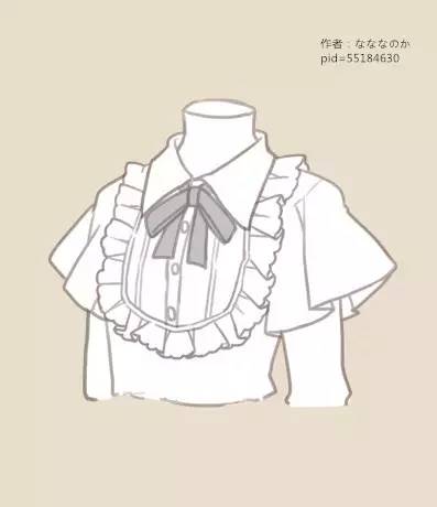 畫女式襯衫插畫教程