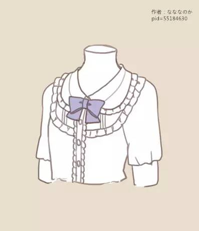 畫女式襯衫插畫教程