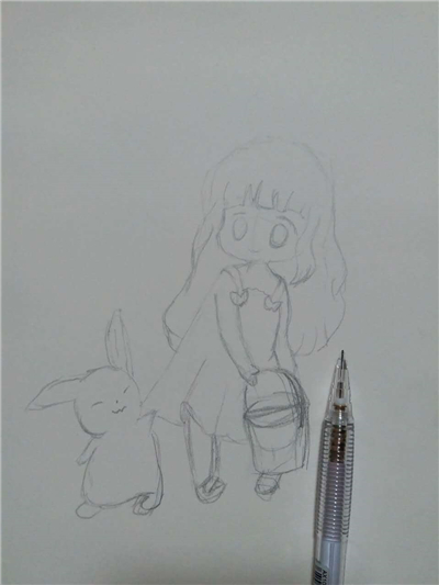 簡單的漫畫少女繪畫教程