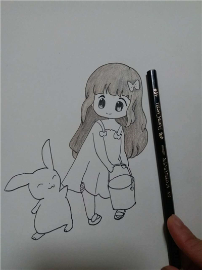 簡單的漫畫少女繪畫教程