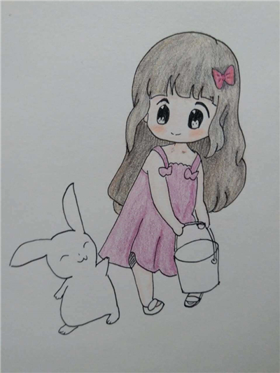 簡單的漫畫少女繪畫教程