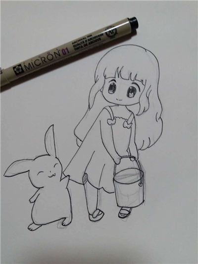 簡單的漫畫少女繪畫教程