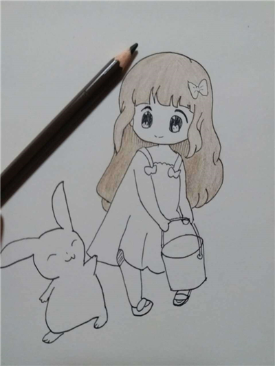簡單的漫畫少女繪畫教程