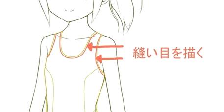 設計出適合角色性格的泳裝繪畫