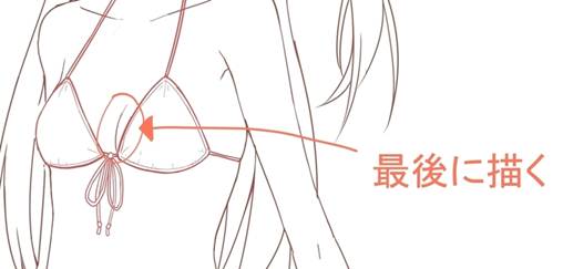 設計出適合角色性格的泳裝繪畫