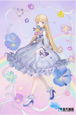 奇天CG學院,動漫原畫,清純美少女