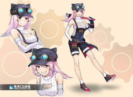 奇天CG學院,動漫原畫,動漫設定