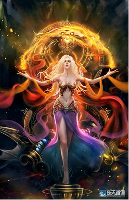 奇天CG學院,奇幻插畫,天瓶座