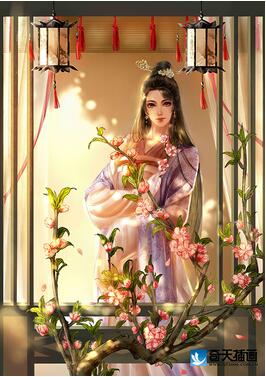 奇天CG學院,奇幻插畫,人面桃花