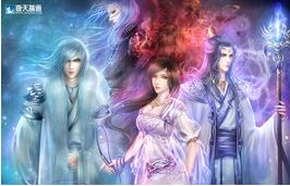 奇天CG學院,奇幻插畫,雪色東陵