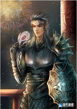 奇天CG學院,奇幻插畫,功夫熊貓狼