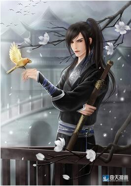 奇天CG學院,奇幻插畫,大俠