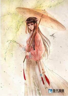 奇天CG學院,奇幻插畫,春柳