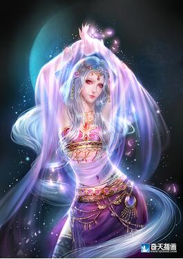 奇天CG學院,奇幻插畫,流光飛舞