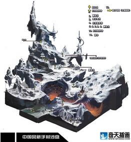 奇天CG學院,游戲場景,蒸汽朋克中國風新手村