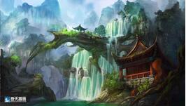 奇天CG學院,游戲場景,中國風場景