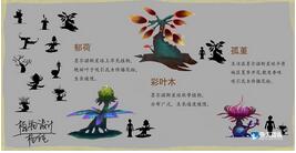 奇天CG學院,游戲場景,植物