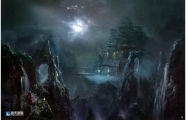 奇天CG學院,游戲場景,中國風-