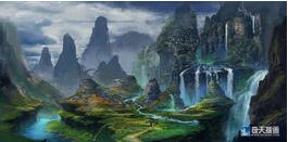奇天CG學院,游戲場景,中國風場景